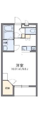 レオパレス松山インター 107｜愛媛県松山市北土居５丁目(賃貸マンション1K・1階・31.33㎡)の写真 その2