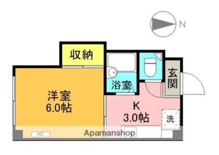 持田ハイツ（南持田町） 105｜愛媛県松山市南持田町(賃貸マンション1K・1階・28.87㎡)の写真 その2