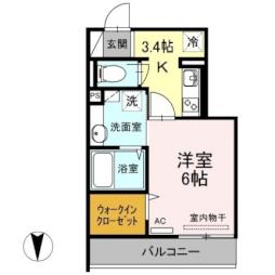 勝山町駅 5.9万円