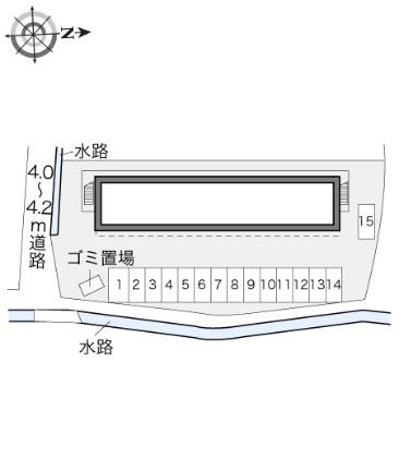 レオパレスブランはじめ 110｜愛媛県松山市久万ノ台(賃貸アパート1K・1階・22.70㎡)の写真 その17