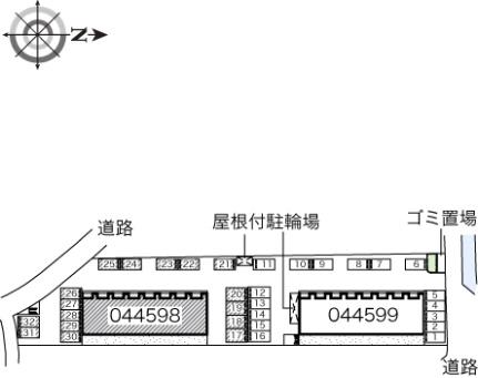 レオネクスト桜ツインＢ 204 ｜ 愛媛県松山市北斎院町（賃貸アパート1K・2階・34.88㎡） その17