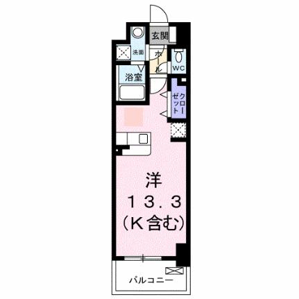 多の津5丁目マンション 705｜福岡県福岡市東区多の津５丁目(賃貸マンション1R・7階・32.03㎡)の写真 その2