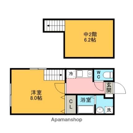 イーハトーヴ多の津 102 ｜ 福岡県福岡市東区多の津５丁目（賃貸アパート1K・1階・23.99㎡） その2