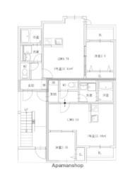 JR鹿児島本線 春日駅 徒歩10分の賃貸アパート 2階1LDKの間取り