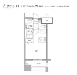 渡辺通駅 7.7万円