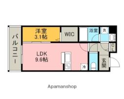 渡辺通駅 7.7万円