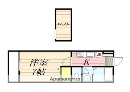 レンブランサ若宮Ｂ 102 ｜ 福岡県福岡市東区若宮４丁目（賃貸アパート1K・1階・24.00㎡） その2