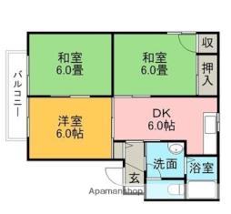 🉐敷金礼金0円！🉐西鉄天神大牟田線 三国が丘駅 徒歩25分