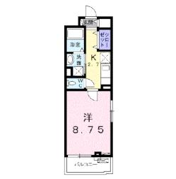 健軍校前駅 5.5万円