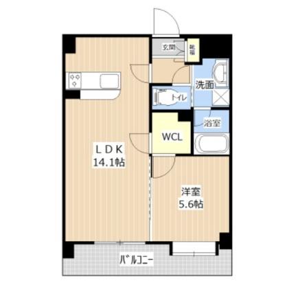 クイーンズ藤崎表参道 ｜熊本県熊本市中央区坪井２丁目(賃貸マンション1LDK・4階・44.25㎡)の写真 その2