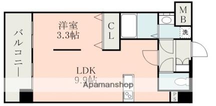 ＱＲＥＳＴ熊大病院前 ｜熊本県熊本市中央区本荘３丁目(賃貸マンション1LDK・6階・31.60㎡)の写真 その2