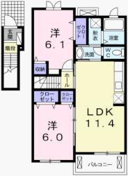 富合駅 4.5万円