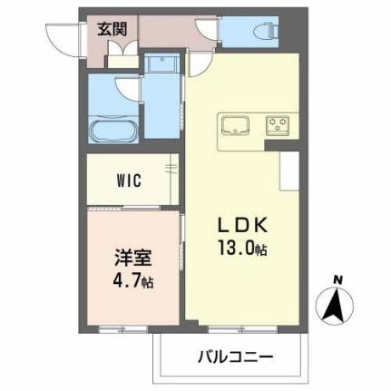 熊本県熊本市中央区大江６丁目（賃貸マンション1LDK・3階・44.67㎡） その2