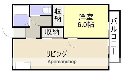 パールハイツII 202｜熊本県八代市大村町(賃貸アパート1LDK・2階・42.23㎡)の写真 その2