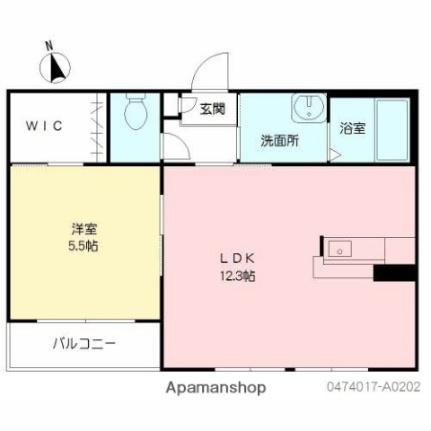 モンポエーム ？202 ｜ 大分県大分市古国府６丁目（賃貸アパート1LDK・2階・41.39㎡） その2