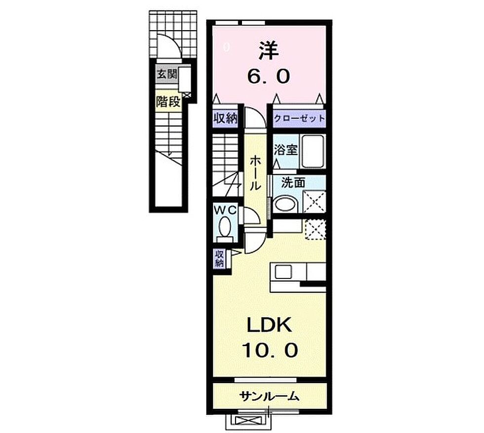 ホームズ でお部屋探し スターブルａ 2階 2 1ldk 賃料5 7万円 42 71 賃貸アパート住宅情報 物件番号 取扱い不動産会社 大東建託リーシング株式会社 青森店